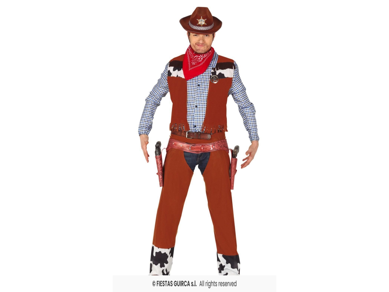 COSTUME COWBOY ADULTO M 48-50 88591