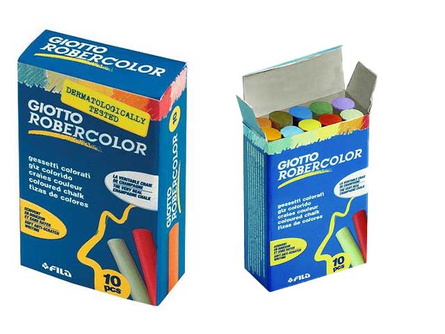 GESSETTI COLORATI 10pz 538900