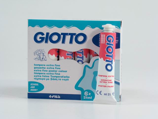 TEMPERA 6pz MAGENTA 355010