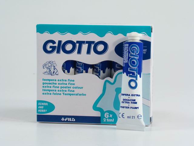 TEMPERA 6pz BLU O.355017