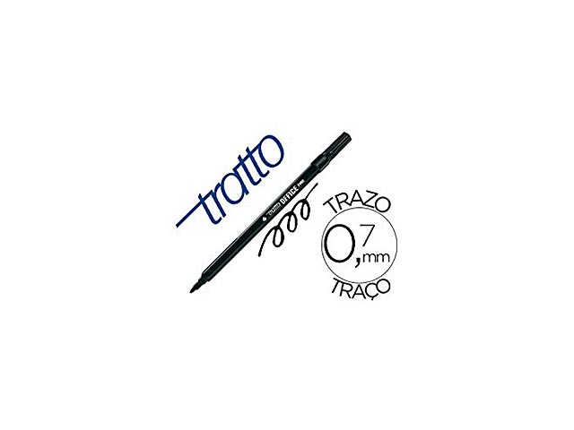 TRATTO OFFICE FINE 12pz NERO 730503
