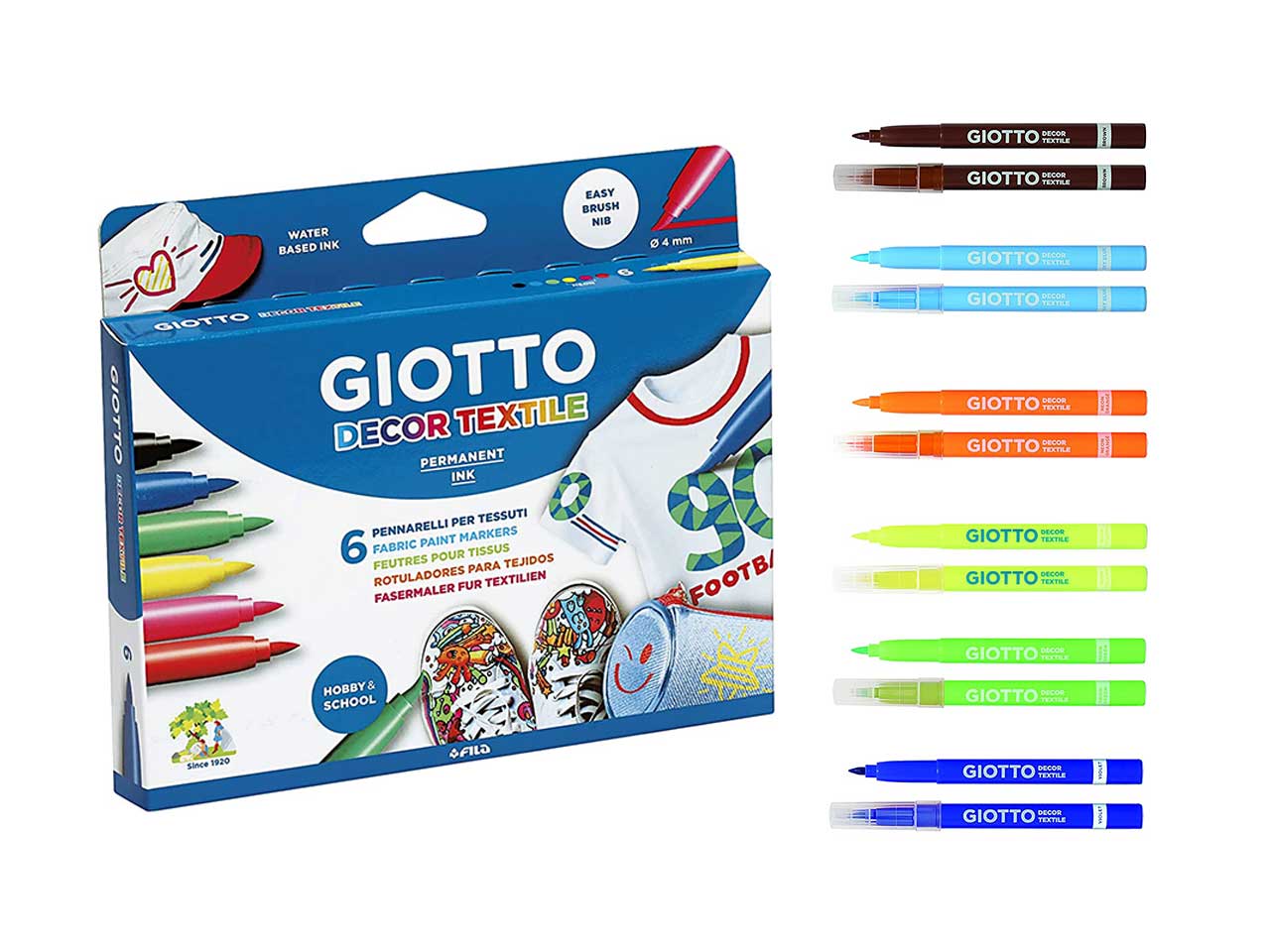 GIOTTO DECOR TEXTILE 6pz 494800 GIOTTO DECOR TEXTILE 6pz 494800