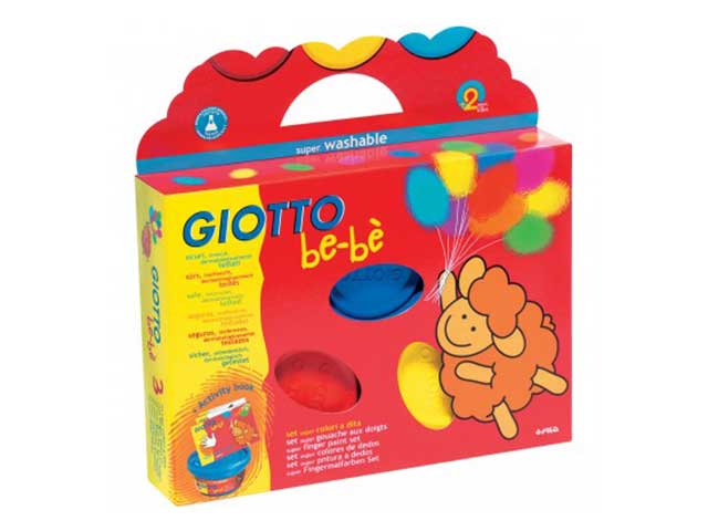 GIOTTO BEBE’ COLORI DITA 460700