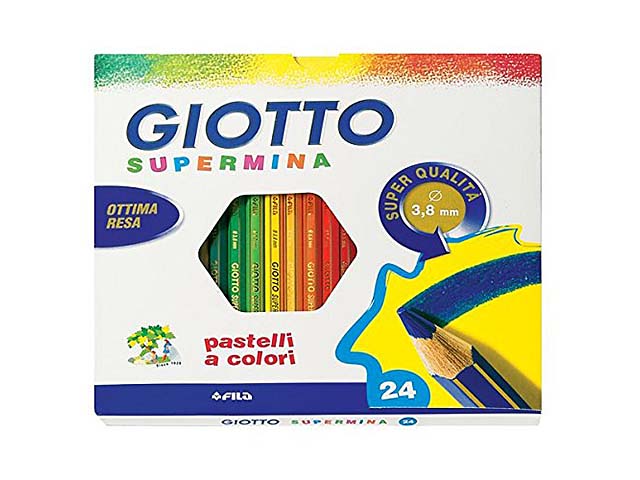 PASTELLI GIOTTO SUPERMINA 24pz 235800