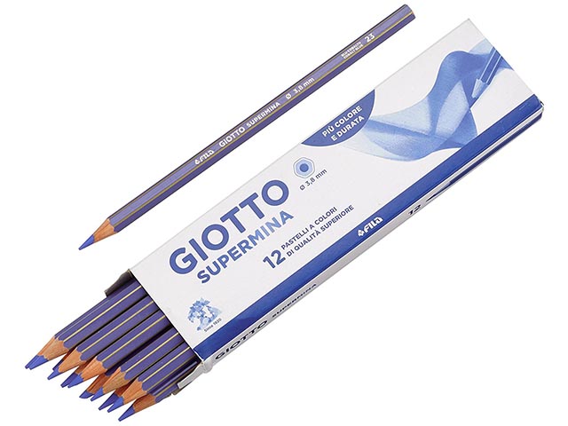 PASTELLI SUPERMINA BLU COB.12pz 239023