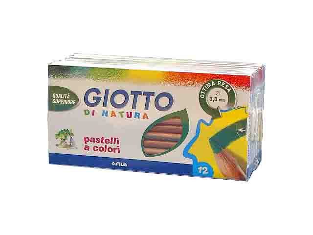 PASTELLI GIOTTO DI NATURA 12pz 240600