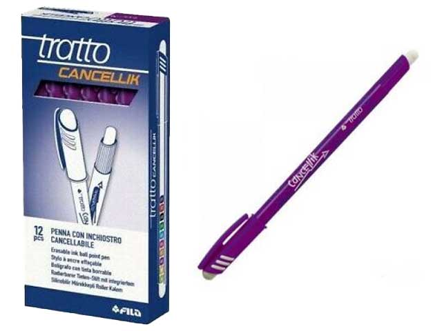 PENNA TRATTO CANCELLIK 12pz VIOLA826008