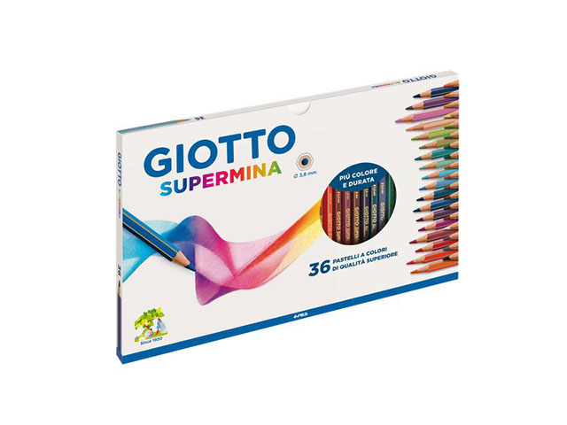 PASTELLI GIOTTO SUPERMINA 36pz 235900