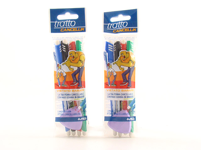 PENNA TRATTO CANCELIK 4pz F041000