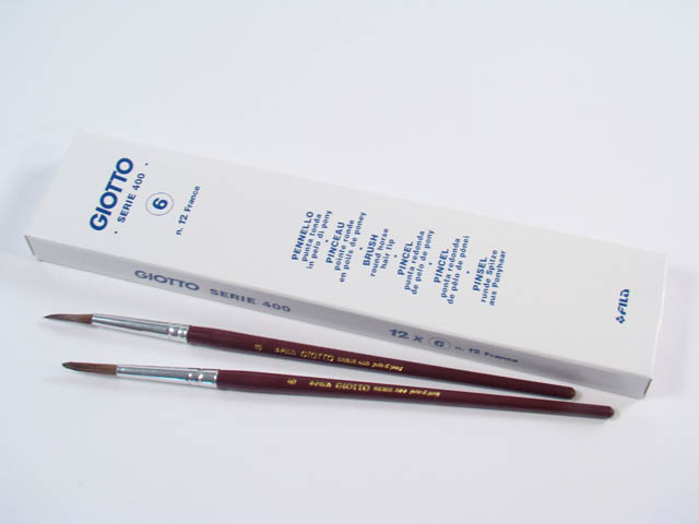 PENNELLO P.TA TONDA 400/6 550600 12pz