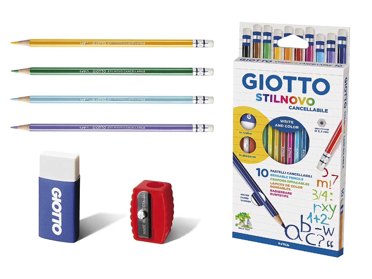 PASTELLI STILNOVO CANCELLAB.10pz 256800