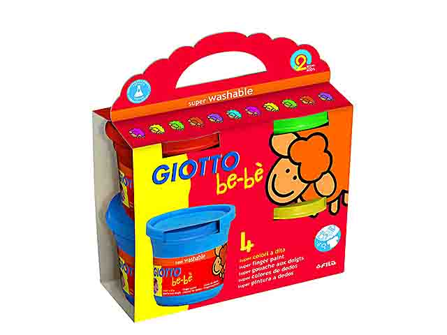 GIOTTO BEBE’ COLORI A DITA 467200