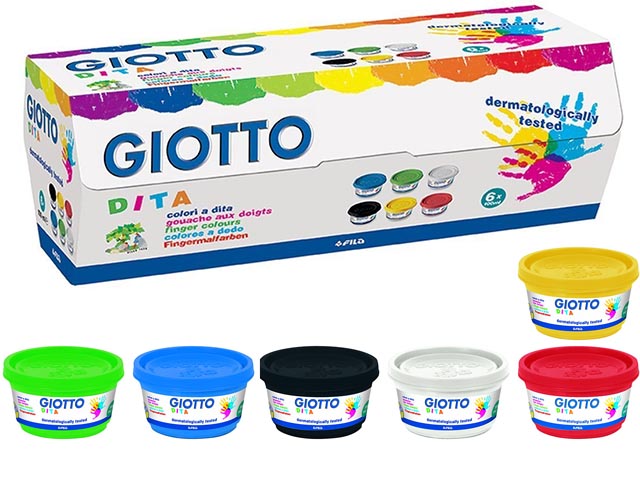 COLORI DITA 6pz 100ml 534100