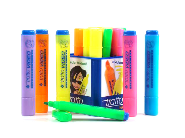 TRATTO VIDEO EVIDENZIATORI 20PZ ASS. F829200