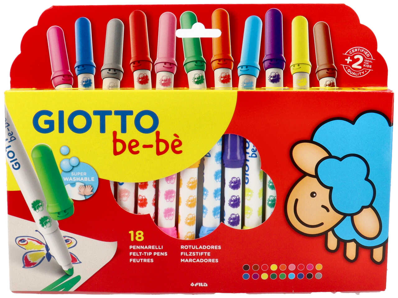 GIOTTO BE-BE’ PENNARELLI 18pz F478300