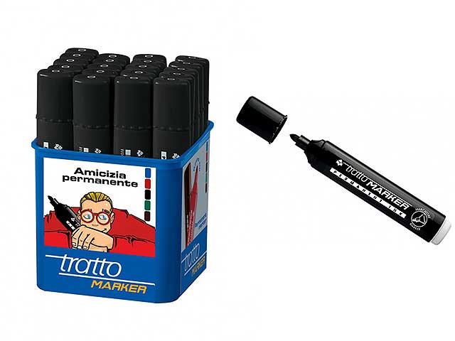 MARCATORE TRATTO P.TONDA NER.20pz841003