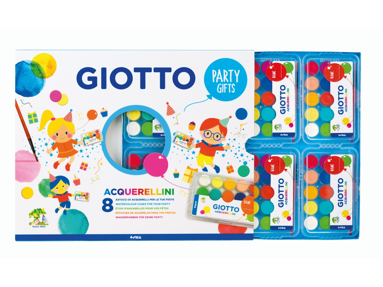 GIOTTO PARTY G.ACQUERELLINI 8PZ F315000