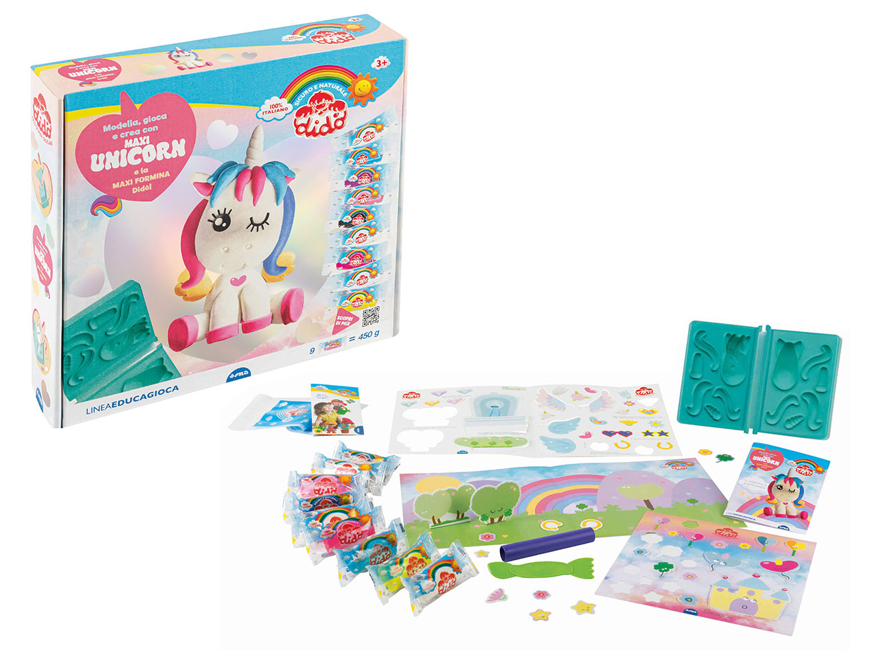 DIDO’ MODELLA E CREA MAXI UNICORN F3627