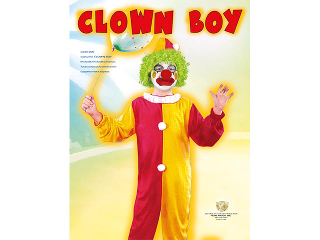 COSTUME CLOWN BOY       61000..L