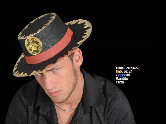 CAPPELLO CARTA BANDITO CC/26 70165 CAPPELLO CARTA BANDITO CC/26 70165