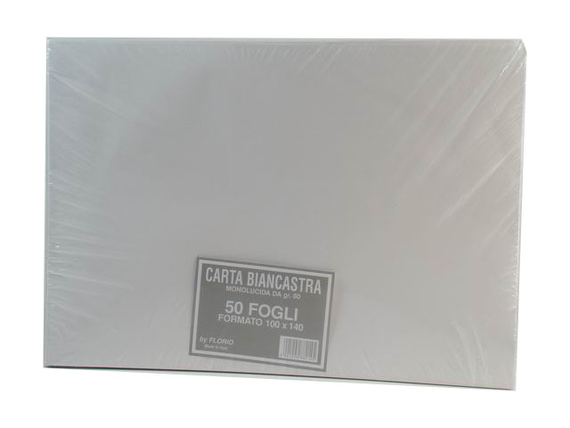 CARTA IMBALLO 50Fgr100X140 BIANCA AA100