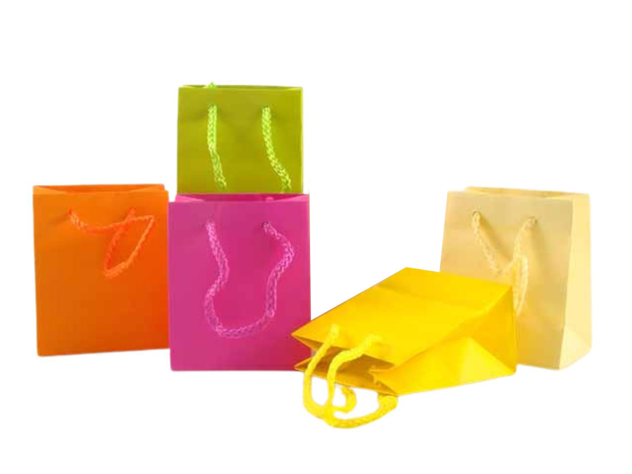 SHOPPER CARTA COLORATA 10×6,5x12cm  SH73877