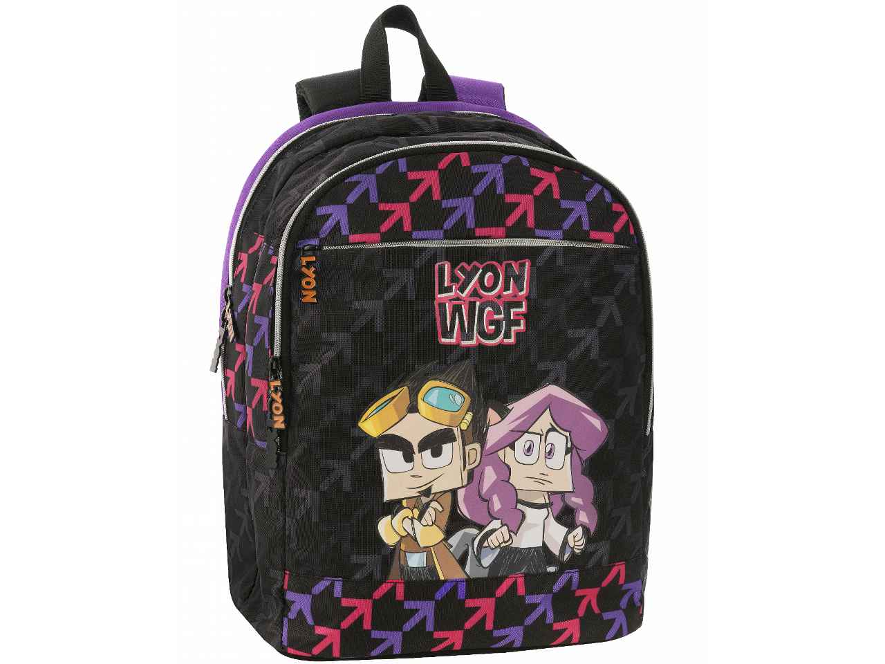 LYON ZAINO ORGANIZZATO GAMER+ANNA 67002