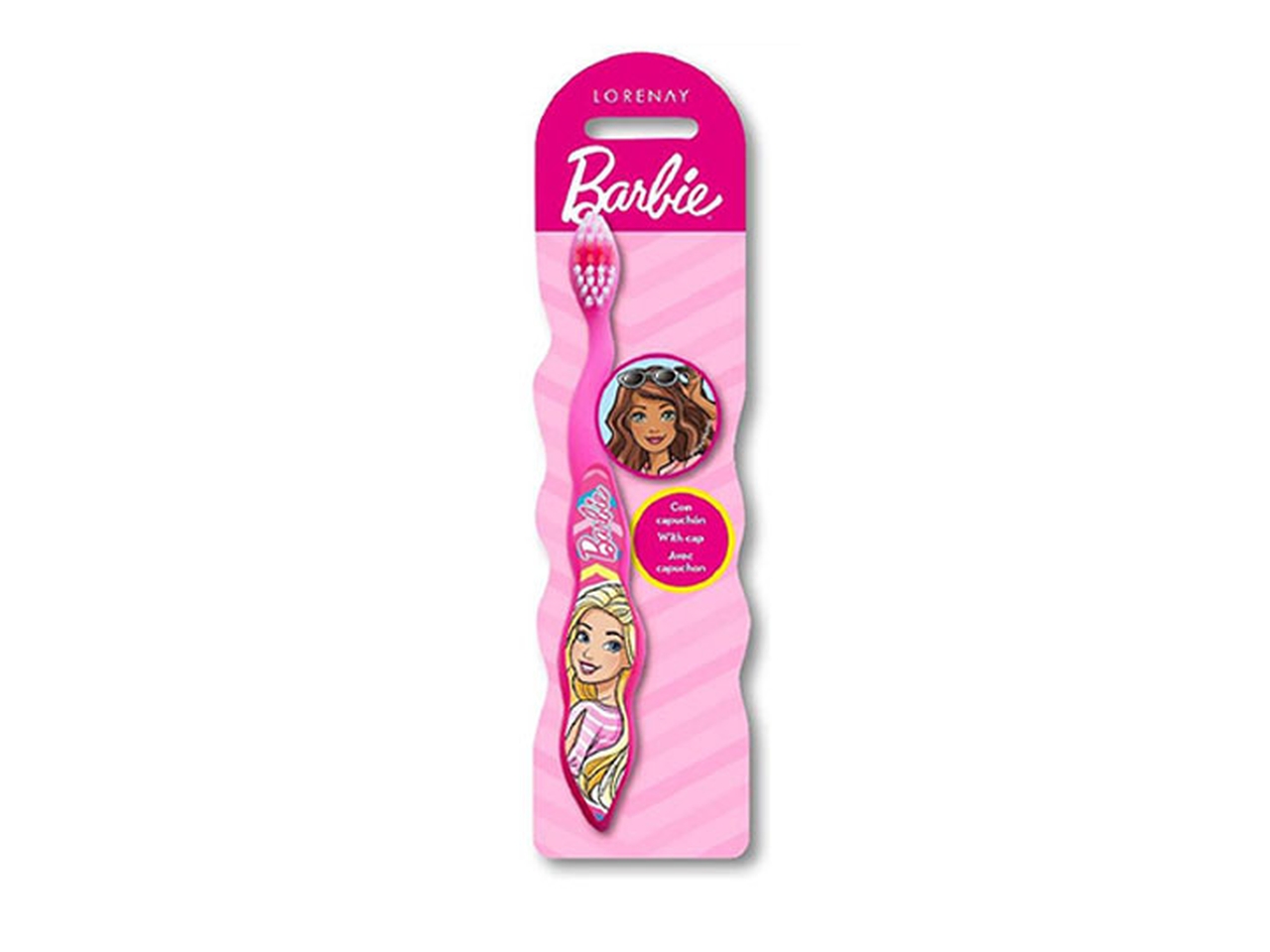 BARBIE SPAZZOLINO DA DENTI+COPR. LN2040