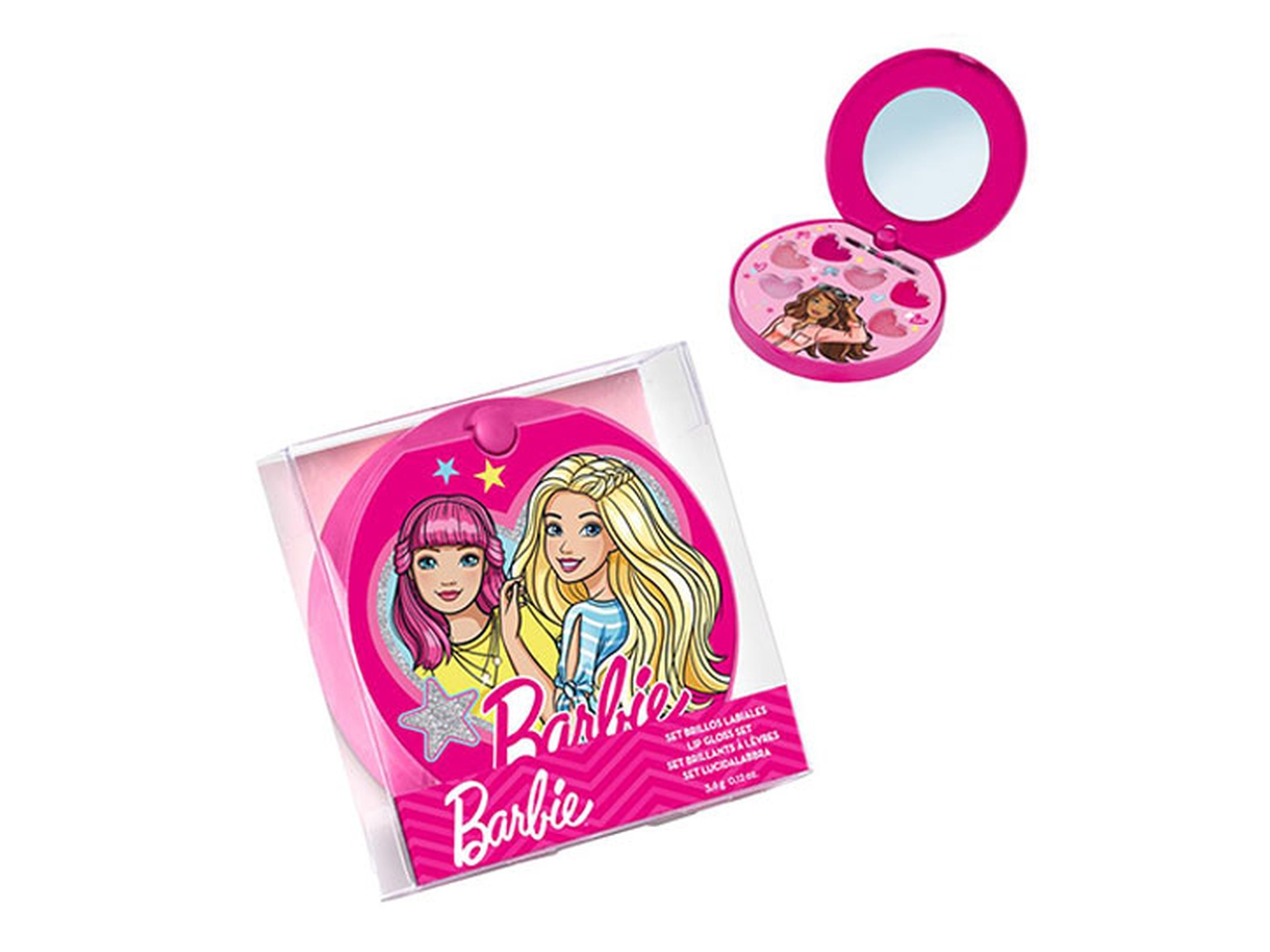 BARBIE TROUSSE LIPGLOSS+SPECCHIO LN2046