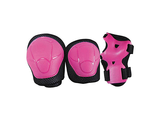 SET DI PROTEZIONI KIDS FUCSIA  GRG-018
