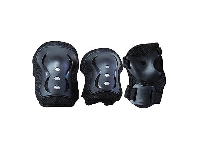 SET DI PROTEZIONI JUNIOR NERO  GRG-043