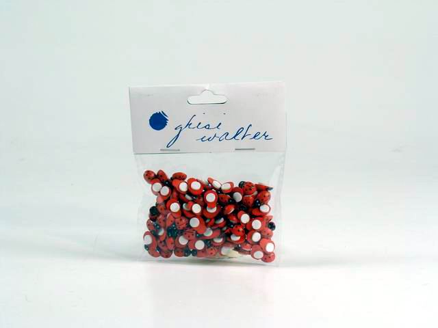 COCCINELLA 13mm C/ADES.120pzROSSA 08071