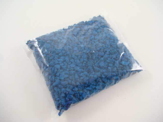 PIETRA mm.5-8 COLORE BLU  1KG. 12455