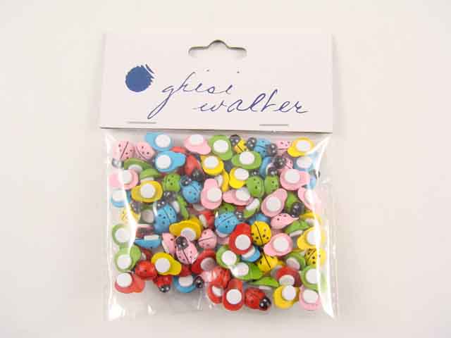 COCCINELLA 13mm C/ADES.120pz ASS. 90150