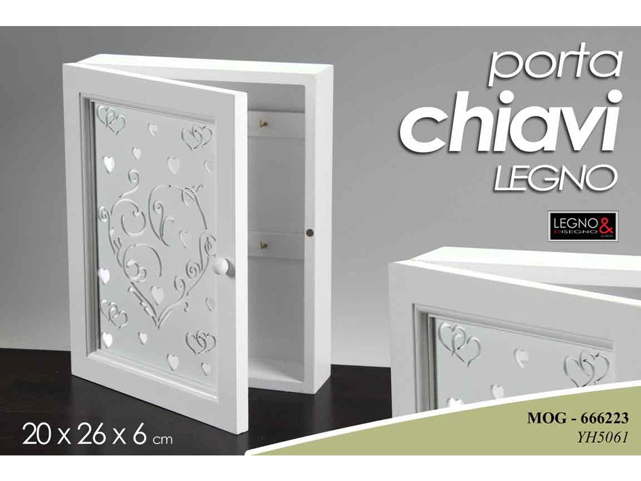 L.MOG P.CHIAVI 20x26x6cm 666223 L.MOG P.CHIAVI 20x26x6cm 666223