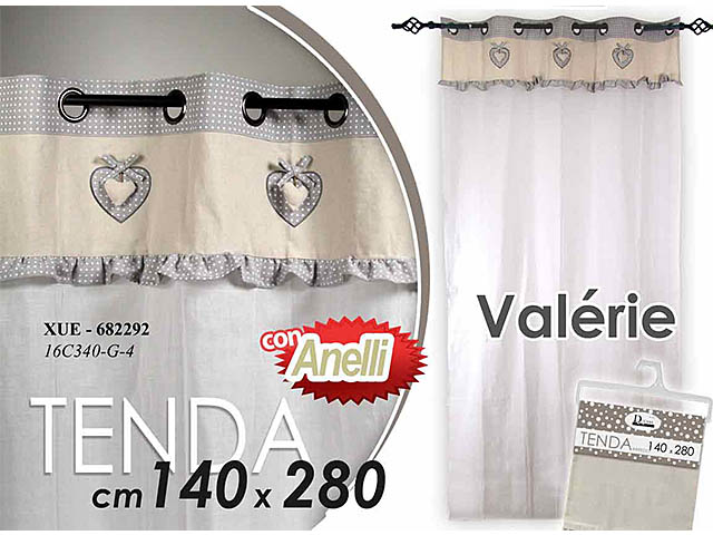 TENDA VALERIE 140X280cm 682292