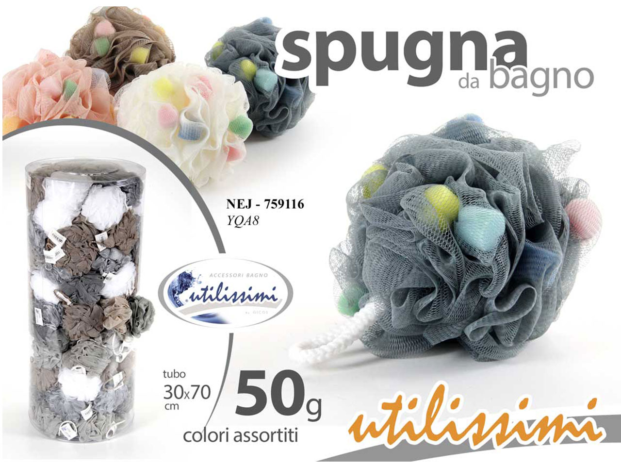 SPUGNA 50gr PVC TUBE 759116