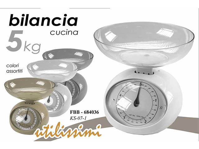 BILANCIA DA CUCINA 5kg 684036