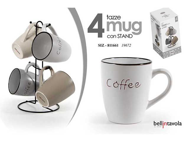 MUG 360ml C/STAND 811661