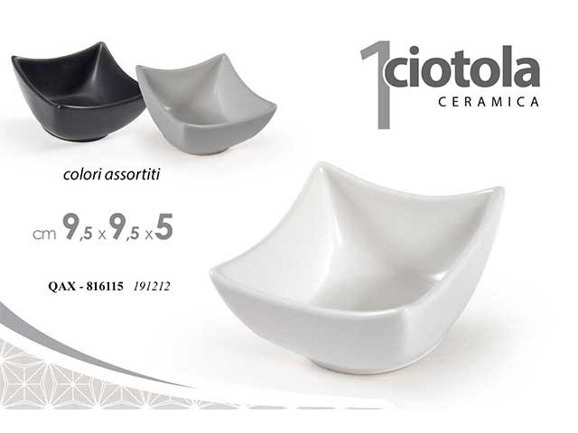 CIOTOLA CERAMICA 9,5×9,5x5cm 816215