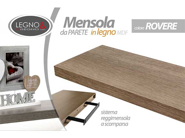 L.ROVERE MENSOLA 80x25x4cm 788819