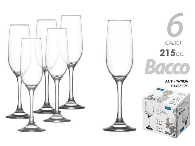 L.BACCO CALICI 215cc 6pz 767036