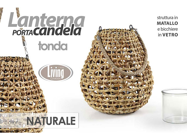 L.INTRECCIO LANTERNA 25x28cm 797293