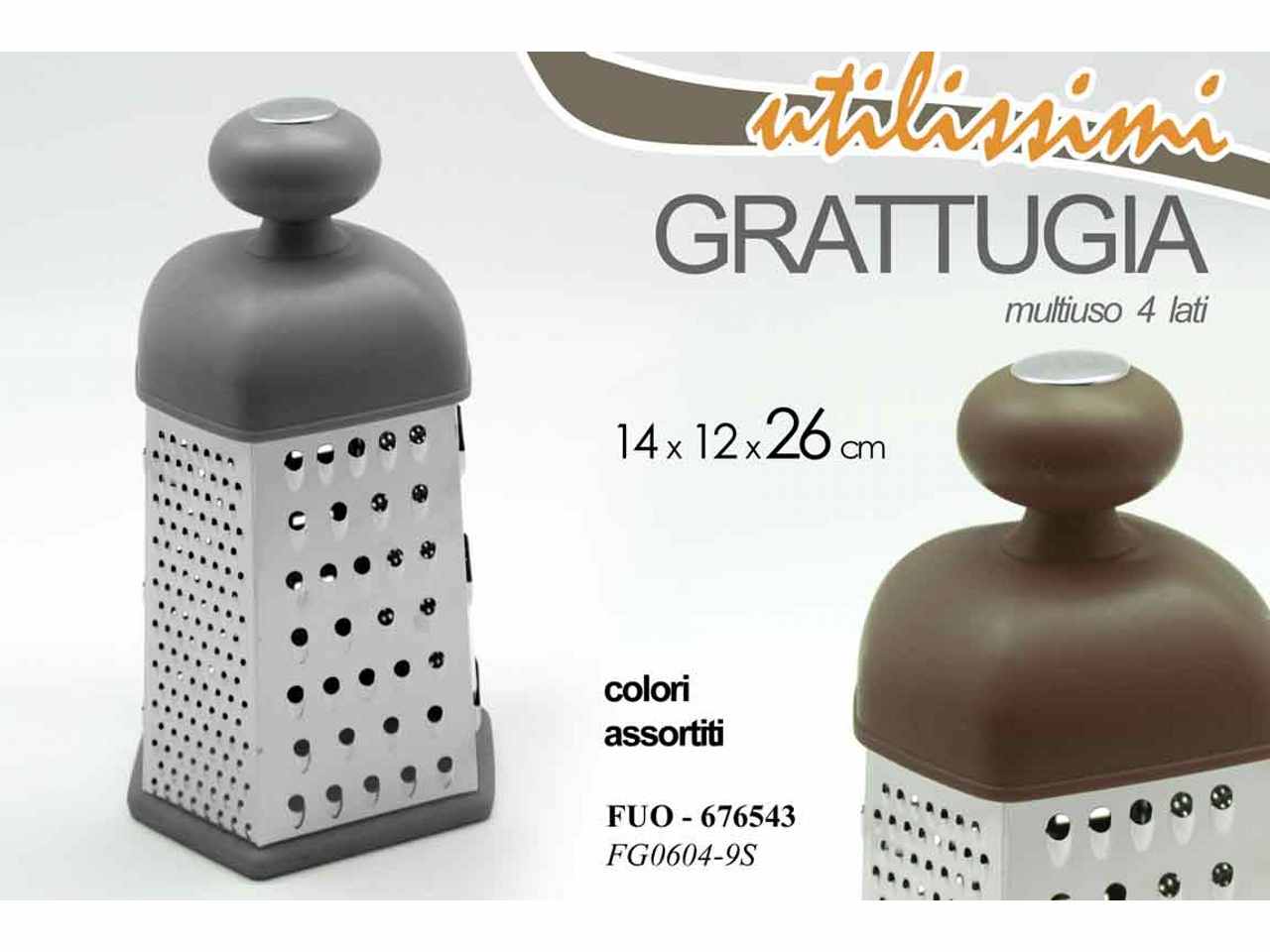 GRATTUGIA 6 LATI 26cm 676543