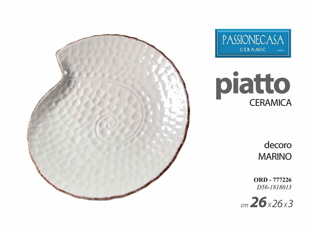 PIATTO 26x26x3,2cm D56 777226 PIATTO 26x26x3,2cm D56 777226