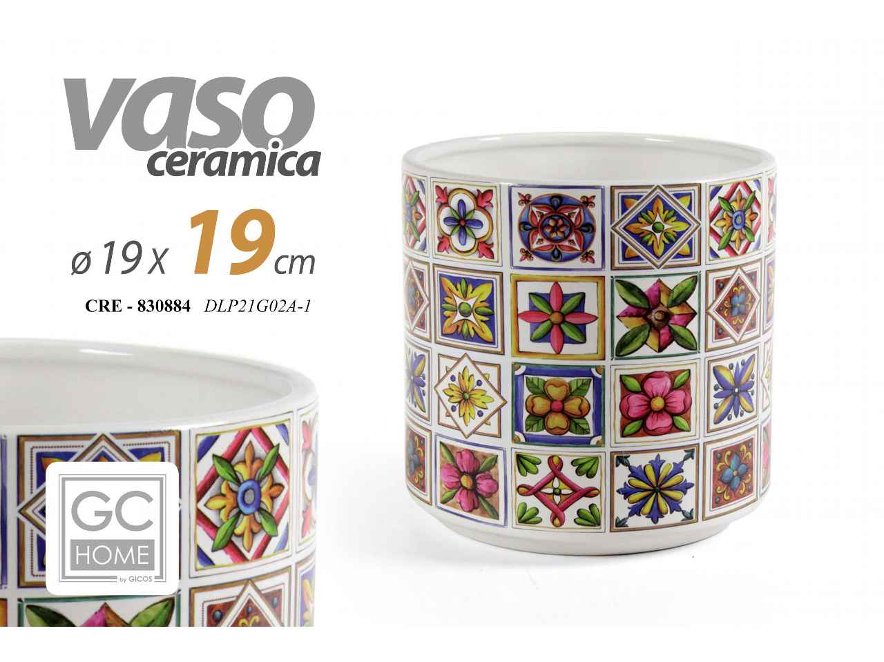 VASO 19x19cm 830884