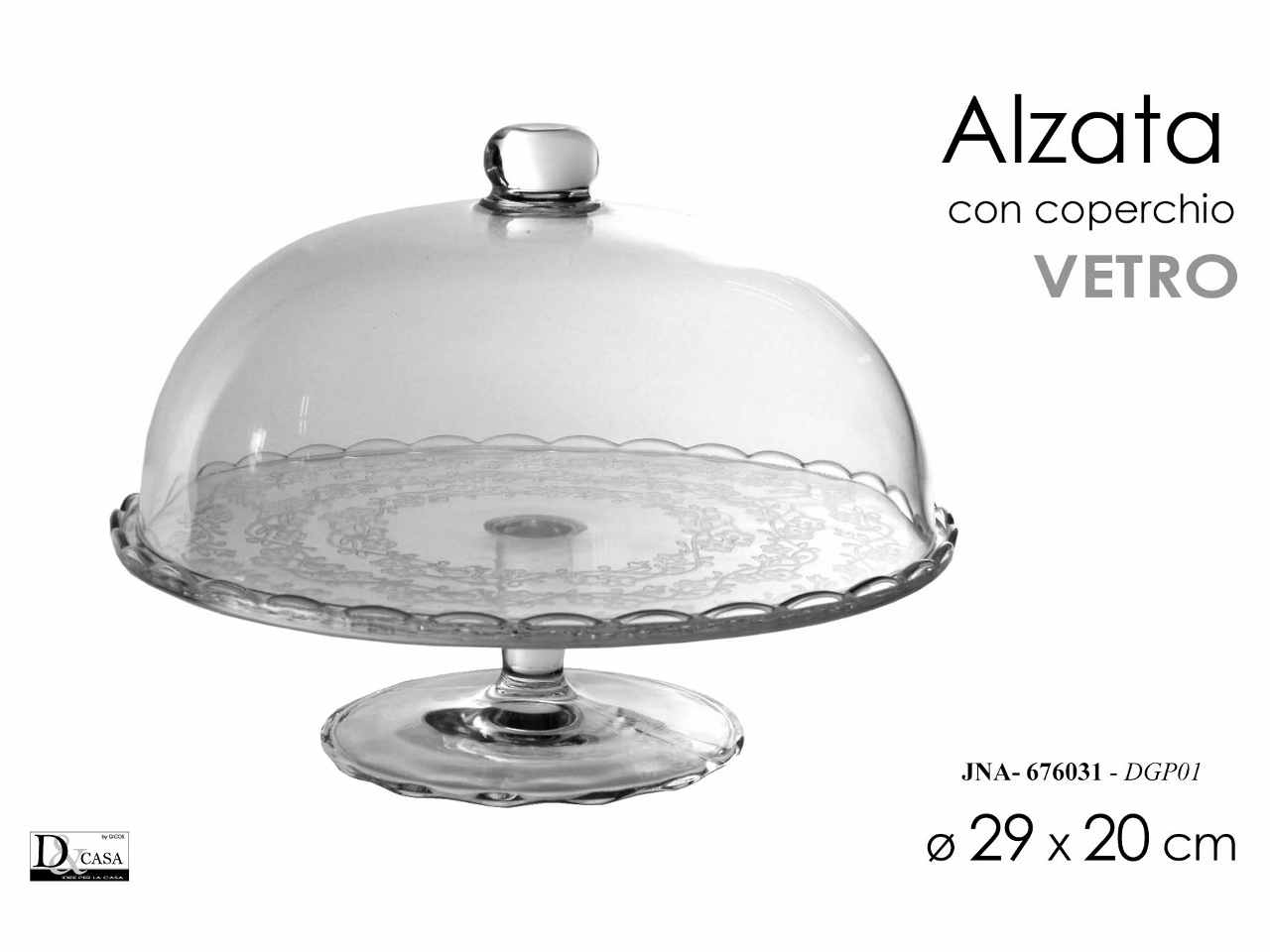 ALZATA C/COPER.D29x20cm 676031 ALZATA C/COPER.D29x20cm 676031