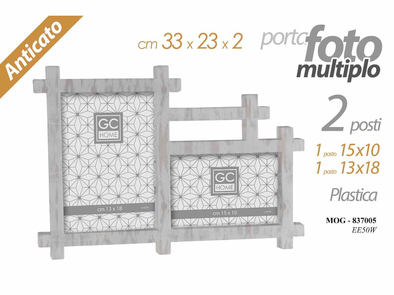 P.FOTO MULTIPLO 2P 33x23cm837005