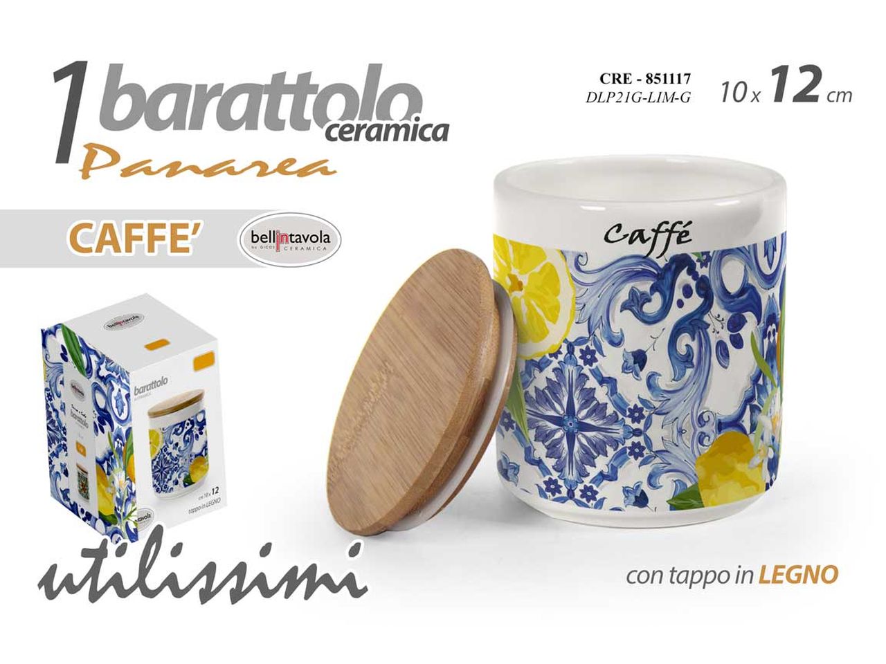 BARATTOLO PER IL CAFFE PANAR MIS 851117