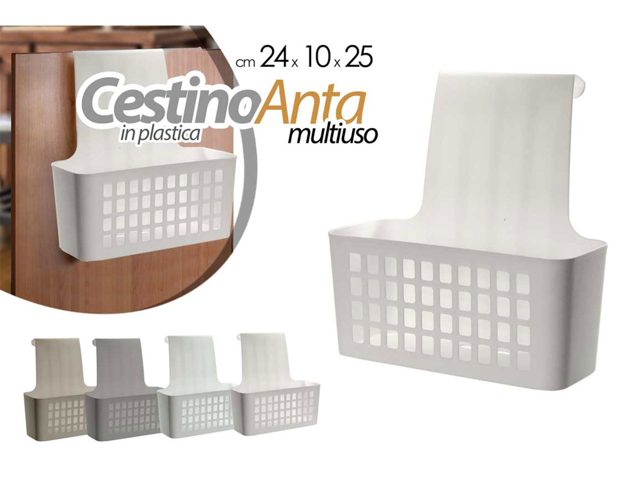 CONTENITORE PER ANTA 10X24X25CM 838736 CONTENITORE PER ANTA 10X24X25CM 838736
